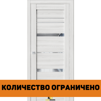 Межкомнатная дверь QZ2 Клен айс (зеркало)
