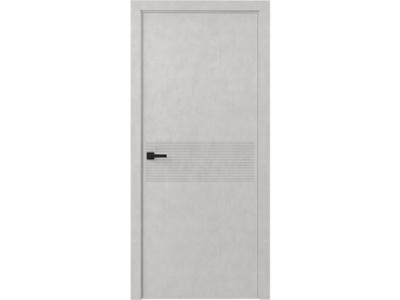 Межкомнатная дверь S2 Бетон светлый ДГ