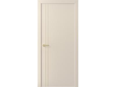 Межкомнатные двери Astera 3 Бежуар Молдинг матовое золото