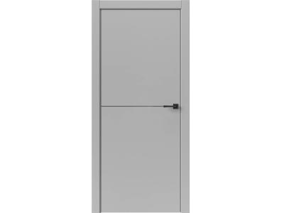 Межкомнатные двери Лайн 1 горизонталь Лофт светлый