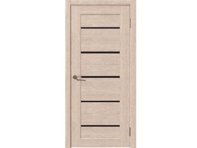 Межкомнатные двери Астра лиственница кремовая Черное