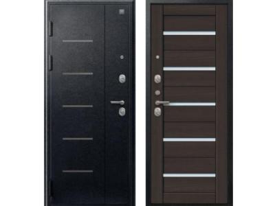 Входная дверь Центурион В(V)-05 Черный муар-темная лиственница 2025