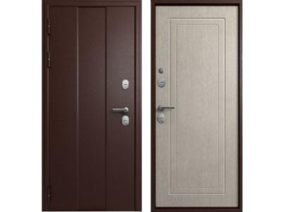 Дверь стал Термо-6 Антик медь Астана Эш Уайт