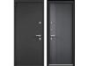Входная дверь с терморазрывом Снегирь Артик Колоре неро-Оскуро