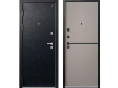 Входная дверь Центурион С-105 Черный муар - кашемир грей 2025