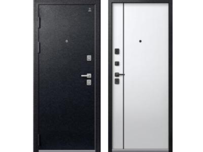 Входная дверь Центурион С-106 Черный муар - кашемир белый 2025