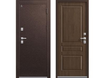 Входные двери Т-2 Шоколадный муар - дуб янтарный (термо) 2026