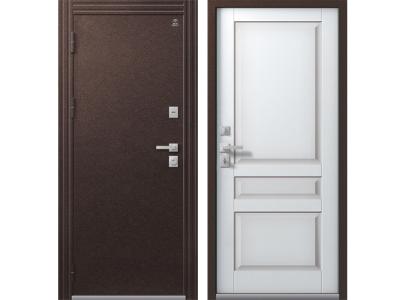 Т-2 Шоколадный муар Кашемир белый 2024/2025