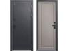 Входные двери Т-4 с терморазрывом Антрацит муар - Кашемир грей 2026