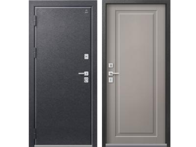 Входные двери Т-4 с терморазрывом Антрацит муар - Кашемир грей 2025