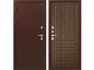 Входные двери Т-6 с терморазрывом Антик медь - Миндаль 2025